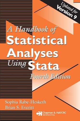 Handbook of Statistical Analyses Using Stata