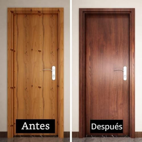 Papel de contacto de madera para cubrir encimeras viejas y muebles dañados 5