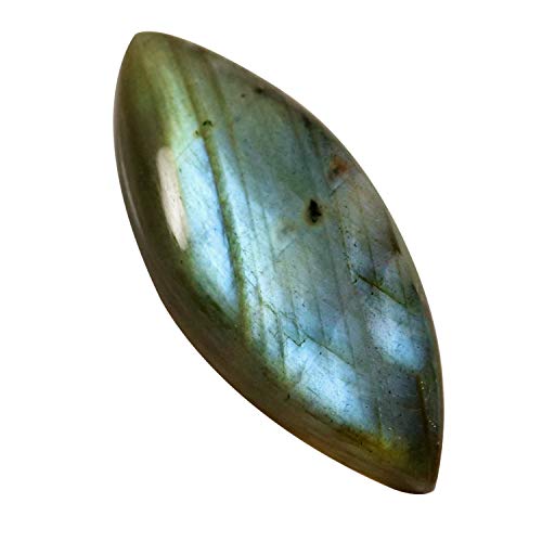 Labradorite marquise cabochon naturel 43,95 carats idéal pour création et lithothérapie