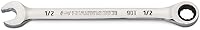 Vista 18 de GEARWRENCH Llave combinada de trinquete de 12 puntos con arco oscilante de 4 grados de 1/4" - 86940
