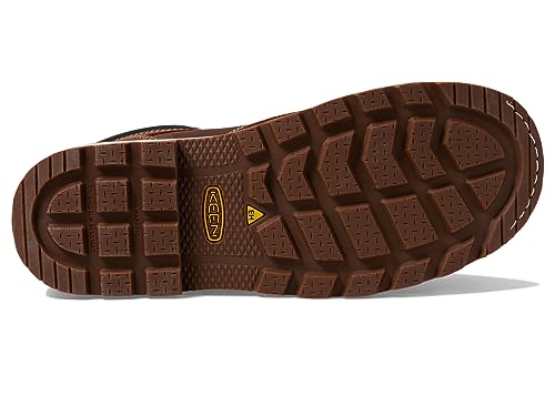 Image of KEEN Utility Men's Cincinnati 6 inch Composite Toe Waterproof 90 Degree Heel Heavy Duty Work Boots
