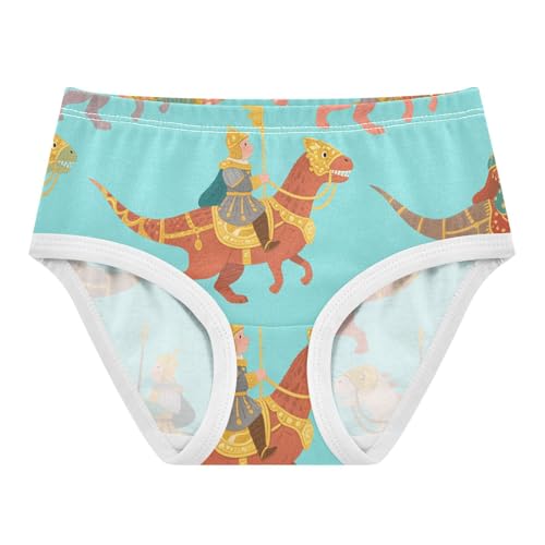 GuoChe Panties 1-piecing Hip Design Panties Toddler Cotton Underwear for Toddler Girls in Sizes 2T,3T, 4T, 5T, 6Y and 8Y