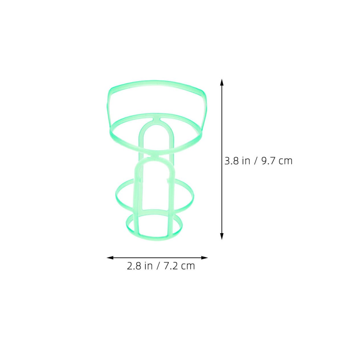 PRETYZOOM 10pcs Infusion Bottle Net Cover Saline Bottle Hanging Grid Plastic for Hospital Home