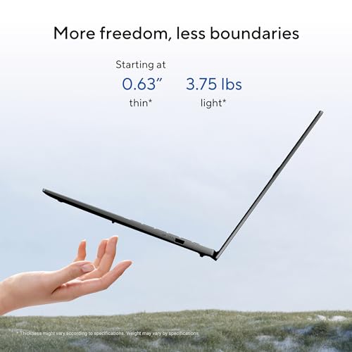 Image of ASUS Vivobook S16 Laptop (2026), 16 inch 16:10 WUXGA OLED Display, Intel Core Ultra 9 386H Processor, Intel Arc Graphics, 32GB RAM, 1TB SSD, WiFi 6, Windows 11 Home, Matte Gray, S3607AA-DS99