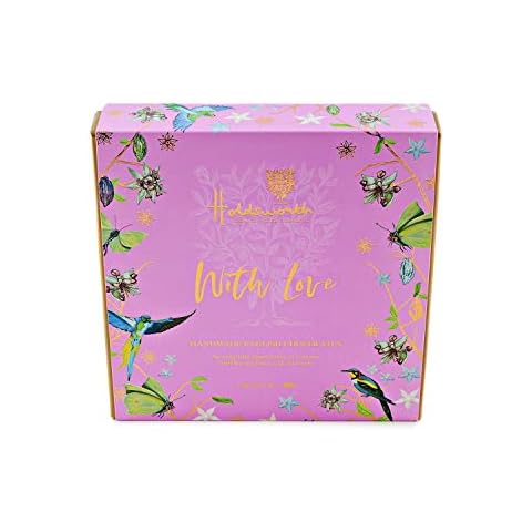 Holdsworth Chocolates with Love Gift Box of Handmade Truffles with Assorted Milk, White and Dark Chocolates Perfect for Gifting 110 g Cover
