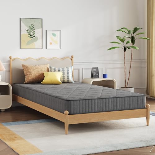Novilla Full Size Mattress 8 Inch,Hybrid Full Mattress in a Box with Individually Wrapped Coils & Gel Memory Foam for Back Pain Relief & Body Support & Cooling Comfort Mattresses in a Box