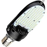 LED Shoebox Corn Retrofit Lamp, 75W/95W/115W Power Selectable, 5000K Daylight, Rotatable E39 Mogul Base, 500W MH Equivalent, 180° LED Paddle Bulb for Parking Lot, Wall Pack, Flood Light Retrofit (1)