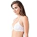 b.tempt'd by Wacoal Women's Inspired Eyelet Front Close Racerback T-Shirt Bra, White, 36A