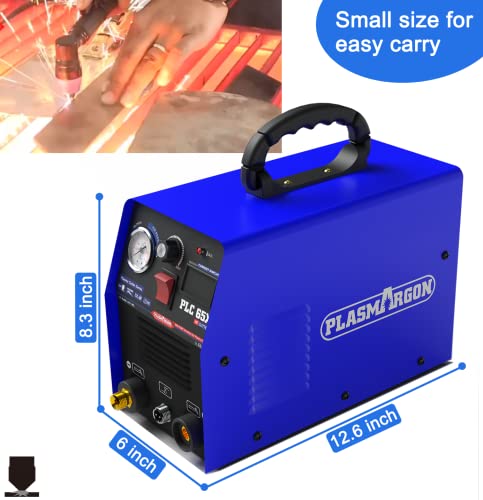 PLASMARGON Plasma Cutter 65A Plasma Cutting Machine 65Amp Dual Voltage 110V 220V IGBT Technology 3/5" Clean Cut PLC65 by PLASMARGON - Image 6