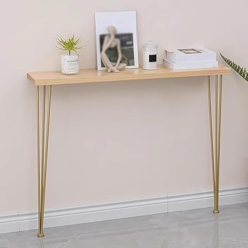 Mesa Consola Estrecha De Madera Mesa