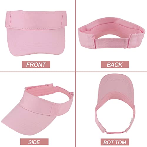 Toddlers Cotton-Visor-Hat Adjustable Baby Girls Sun-Visor Summer Beach Hats Tennis Sports Caps For Little Kids 2-6T #TOP6