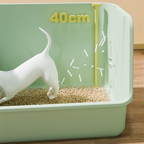 Arenero Cerrado para Gatos, con Entrada Frontal y Salida Superior, Plástico miniatura 3