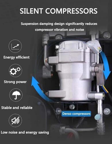 Rooftop DC Air Conditioner for RVs, Trucks, Boats & Campers - Energy-Efficient, Compact Cooling Solution for Outdoor Adventures