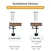 viozon Dual Arm Monitor Mount, Desk Mount Stand for 17-27inch Computer Double Screens, Height Adjustable, Swivel at Any Angle, Each Arm Supports 8KG/17.6lb (Silver)