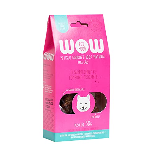 Petisco Natural “O Surpreendente Lombinho Crocante” para Cães