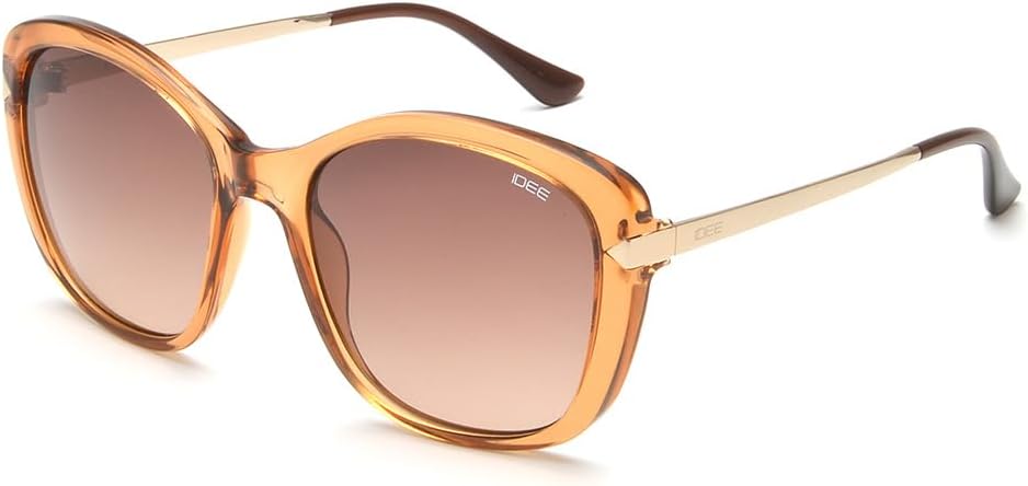 IDEE IDS2887C1SG Women's 100% UV Protected Sunglasses Large Shape Square