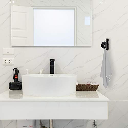 Home Tzh Bathroom Towel Hooks For Hanging 3 Pack Vintage Industrial Pipe Towel Holder Black Wall Mounted Heavy Duty Hook Decorative For Farmhouse Bathroom Kitchen(3, Black) #TOP5