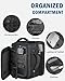 PEKREWS Mavic 3 Pro Case, Expandable Carry-On Drone Bag for DJI RC/N1 Controller, Travel Large Capacity RC Backpack Fits 17.3 Inch Laptop and DJI Fly More Combo Accessories