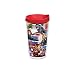Tervis Avengers Horizon Wrap Tumbler with Red Lid, 16-Ounce, Marvel