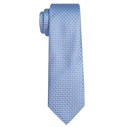 YOHOWA Men Plaid/Striped Ties Set Silk Business Wedding Formal Fashion Necktie and Pocket Square Cufflinks Set