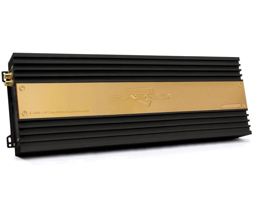 Amazon.com: Zapco Z-2000.1-AP Monoblock 2000W RMS Amplifier