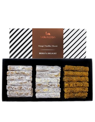 Turkish Delight by Bakirkazan Behlul, Luxury Vegan Snacks with 30%