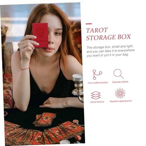 Caja de Almacenamiento para Tarot y Herramientas de Cristal