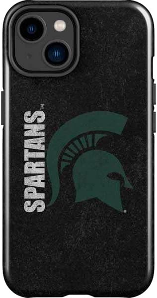 Skinit Impact Phone Case Compatible with iPhone 15 - Officially Licensed Michigan State University Spartans Logo Design