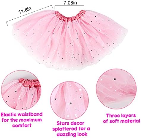 Princess Dress Up Shoes - Girls Princess Toys with 3 Crowns Tiaras, 3 Pairs of Play Shoes, 3 Skirts Princess Accessories for Little Girls Birthday Gifts for Kids