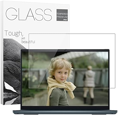 15.6 inch Laptop Screen Protector Tempered Glass, Compatible with HP/Dell/Acer/ASUS/Samsung/Lenovo/Toshiba,etc and Other 15.6" 16:9 Aspect Ratio Screen, Bubble Free/Anti Scratch/Ultra Clear/Anti Fingerprint