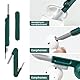 Reinigungsbürste für Tastatur - Reinigungsset für Airpods Pro Multifunktions 7 in 1 Keyboard Cleaning Brush Kit Kopfhörer Reinigungsstift Weiche Bürste Tastaturkappen Entferner Dunkelgrün