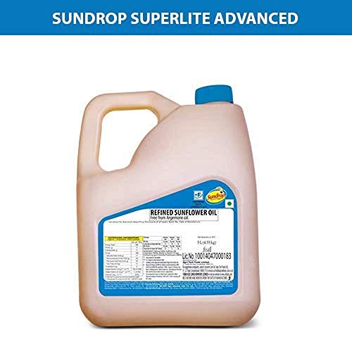 Image of Sundrop Fresh Produce Superlite Advanced Sunflower Oil, 3 Liters