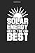Solarkraft Notizbuch: 100 Seiten | Liniert | Sonne Fan Grün Energie Geschenk Solar Solarstrom Klima Team Unbegrenzt Sonnenenergie Strom Erneuerbare Energien Photovoltaik Kraft Solarthermie Sonnen