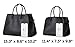 Vegan Leather Tote Bags for Women Large Tote Retro Top-handle Bag Trendy Work Bag PU Leather Purses
