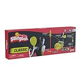 Swingball Classic Original | Rot und Gelb | Outdoor-Aktivitäten | Traditioneller Stock im Boden Set | Echter Tennisball und 2 Meisterschaftsschläger | Geeignet für alle 5 Jahre +