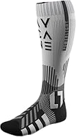 AYCANE Powerlight Eishockey-Socken – Nahtlos, Schnürdruck-Schutz, bequem & gepolstert, Ultraleicht, atmungsaktiv & schnelltrocknend – Für Kinder – Schwarz (XS (EU 30-34))