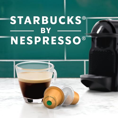 Image of Starbucks by Nespresso Original Line Caramel Flavored Coffee, Espresso Pods, (Pack of 10)