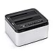 Produktbild XASY USB 3.0 Offline 2-Slot-Clone-Dockingstation, Zugriff Zwei Festplatten, Optimiert Festplatten- und SSD-Laufwerke, 2,5 und 3,5 Zoll (SATA III, USB 3.0-Kabel und 12-V-3A-Netzteil, 2 x 8 TB)