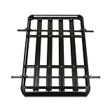 Barras Portaequipajes Portaequipajes Universal De Aluminio para Techo De Coche, Color Negro, De 140 Cm, con Ancho Ajustable para SUV Bacas De Coche