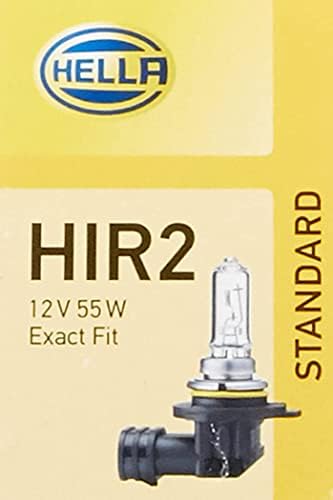 HELLA 8GH 009 319-001 Bulb - HIR2 - Standard - 12V - 55W - Socket Type: PX20d - Box - Quantity: 1