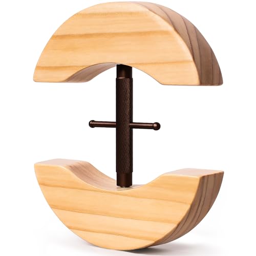 Image of Hat Stretcher, Hat Stretchers for Fitted Hats, Wooden Hats Stretcher with Lever Wrench, Extender for Men