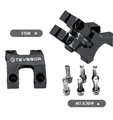 Teyssor 31.8 Stem 45Mm Bicycle Stems Mountain Bike Stem Short Handlebar Stem For Road Bike Mtb Bmx Cycling Fixie Gear (Black Red Blue Purple Gold Green) #TOP2