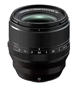 Fujifilm Fujinon XF 56MM F1.2 R Weather Resistant LM Prime Lens for Portrait | Wedding | Fashion (Full Frame Equivalent = 85MM) with 2+1* Year Warranty