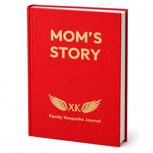 Mom's Life Story Journal (Hardcover): A Meaningful Keepsake for Mom to Share Her Journey and Memories, Book Includes 250+ Prompt Questions, Sentimental Gifts for Mother's Day, Birthday & Christmas