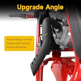 HIAORS 212cc Exhaust Pipe Jet Kit Compatible with Predator 224cc 196cc Mini Bike Coleman CT200U BT200X CT200U-EX Baja Warrior MB200 Axis M200 GX200 6.5hp Clone Engine KT196 Go Kart Parts