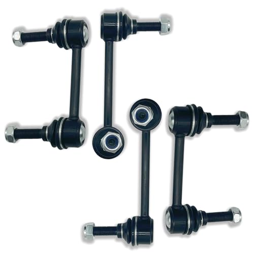 Koxot 4pcs Front and Rear Sway Bar Links Fit for Dodge 2011 2012 2013 2014 2015 2018 Durango/for Jeep 2011 2012 2013 2014 2015 Grand Cherokee | K750578 K750579 K750573 X2