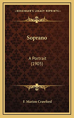 Soprano: A Portrait (1905)