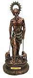 Gigi's Classy Kids 13inch Inch Saint Lazarus Bronze Color Statue Figurine Figure San Lazaro Santo St Religious
