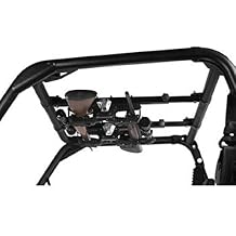 Orange Cycle Parts Black Overhead G-U-N Rack OHGR for Side by Side UTV with 2 inch Bars by Seizmik 07301