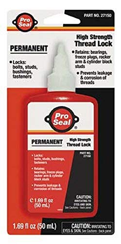 50 ML PRO-SEAL PROSEAL (1) 27150 Q1S4Y6EA9GFPermanent High Strength Red THREAD LOCKER